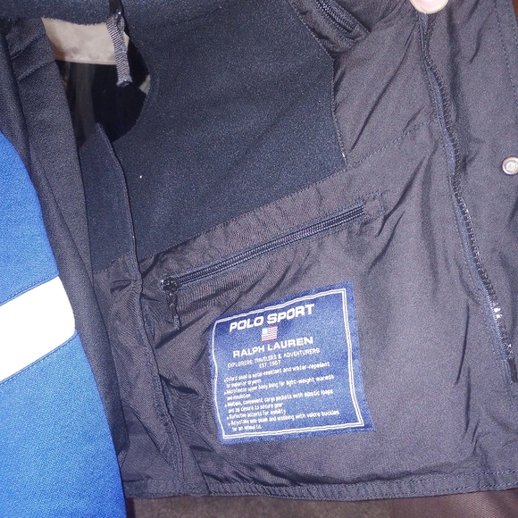 POLO SPORT L SWAT VEST Y2K ULTRA RARE FROM EUROPE. Perfect condition. - Picture 10 of 11